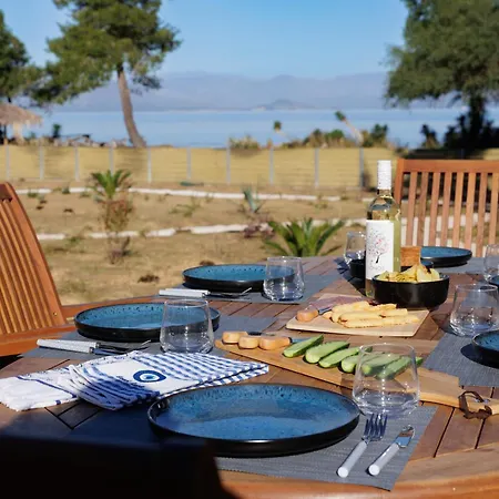 Vilă Sunbreeze-beachfront Luxury 5 Bed 4 Bath-sleeps 10 Potamion