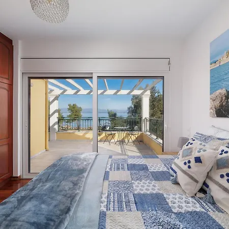 Vilă Sunbreeze-beachfront Luxury 5 Bed 4 Bath-sleeps 10 Potamion